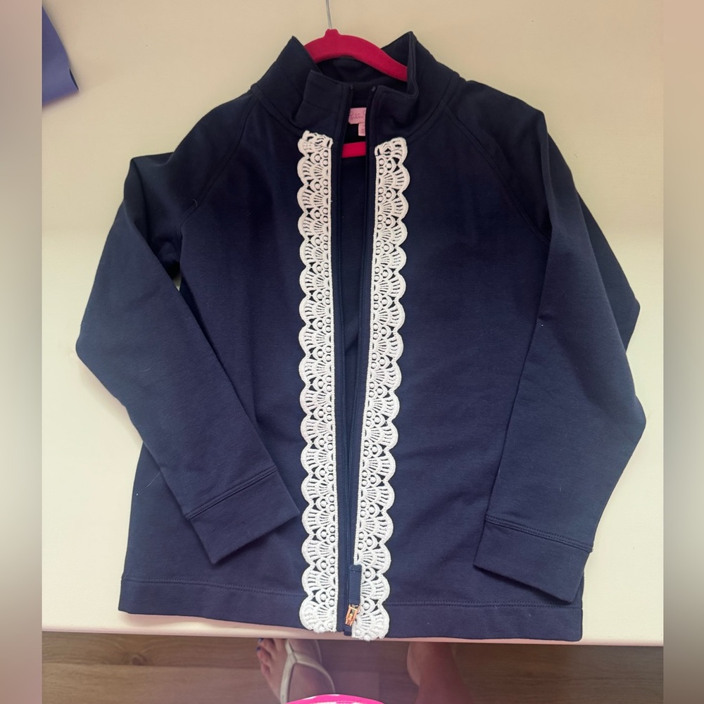 Lilly Pulitzer girls zip up